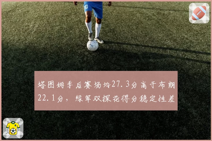塔图姆季后赛场均27.3分高于布朗22.1分,绿军双探花得分稳定性差异明显